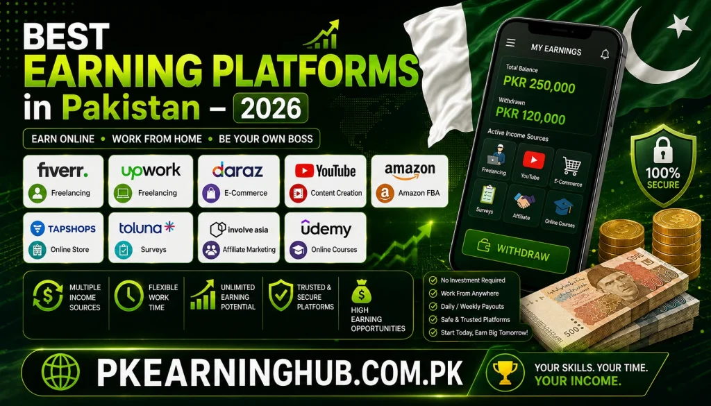 Best Earning Platforms in Pakistan