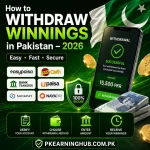 How to Withdraw Winnings in Pakistan